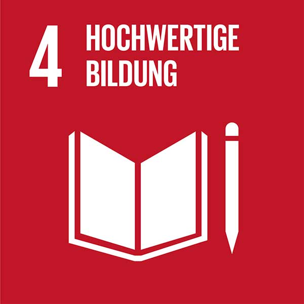 UN-Nachhaltigkeitsziel 4: hochwertige Bildung