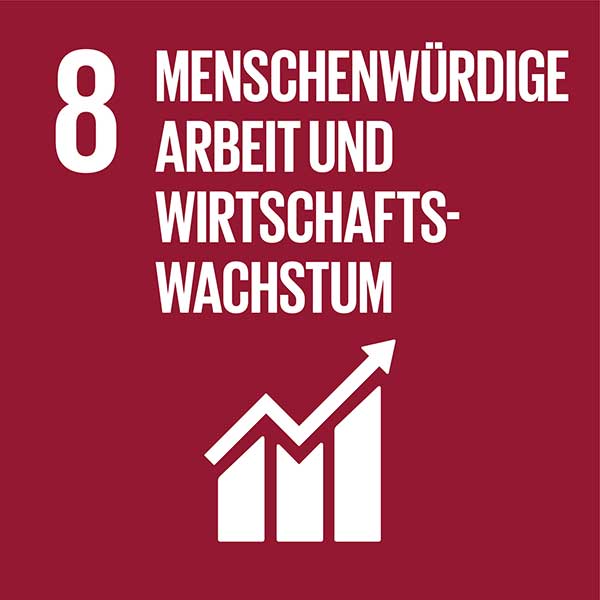 UN-Nachhaltigkeitsziel 8: Menschenwürdige Arbeit und Wirtschaftswachstum